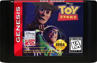 Disney's Toy Story - Cart - Front Image