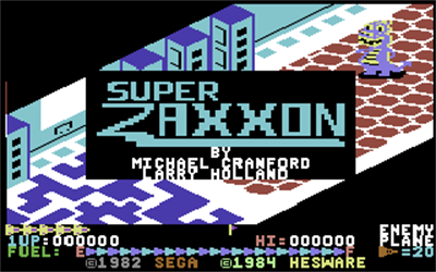 Super Zaxxon (HesWare) - Screenshot - Game Title Image