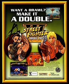 Street Fighter III: Double Impact - Advertisement Flyer - Front Image