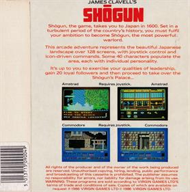 James Clavell's Shōgun - Box - Back Image