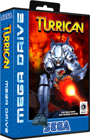 Turrican - Box - 3D Image