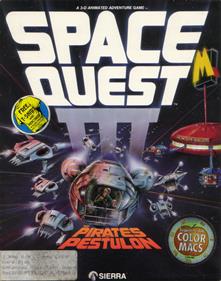 Space Quest III: The Pirates of Pestulon - Box - Front Image