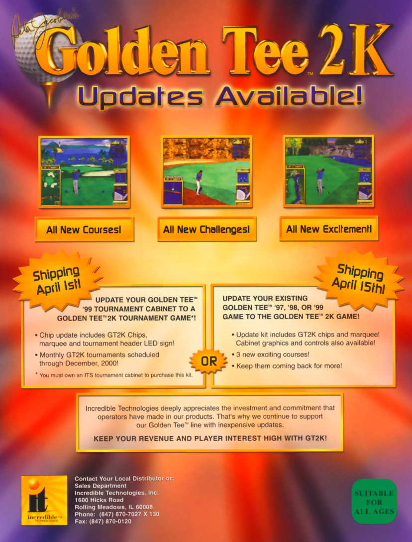 Golden Tee 2K Details LaunchBox Games Database