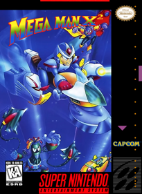 Mega Man X2 - Fanart - Box - Front