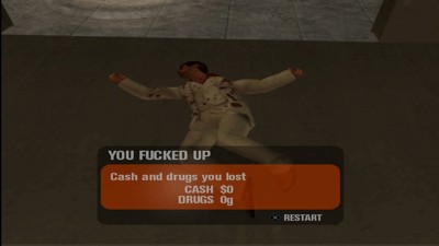 Scarface: The World Is Yours - Screenshot - Game Over