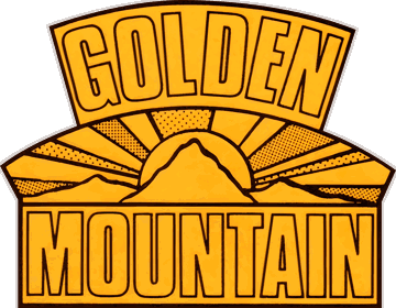 Golden Mountain - Clear Logo