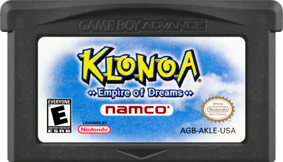 Klonoa: Empire of Dreams - Cart - Front Image