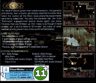 Land of Genesis - Box - Back
