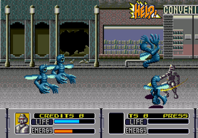 Alien Storm - Screenshot - Gameplay