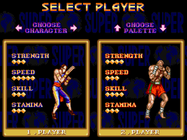 Final Fight GOLD: Super Extra - Screenshot - Game Select