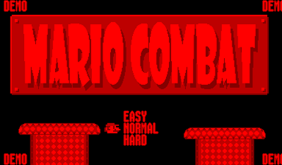 Mario Combat - Screenshot - Game Title