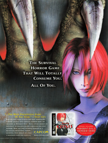 Dino Crisis - Advertisement Flyer - Front