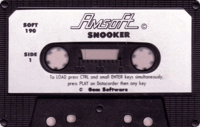 Snooker - Cart - Front Image