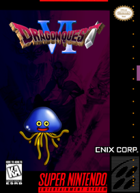 Dragon Quest VI: Maboroshi no Daichi - Fanart - Box - Front
