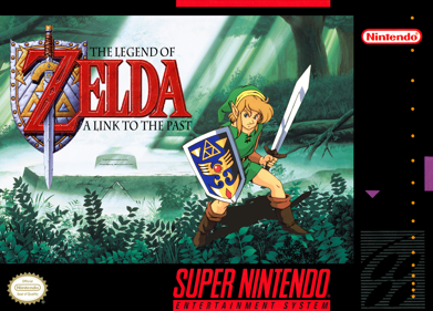 The Legend of Zelda: A Link to the Past - Fanart - Box - Front Image