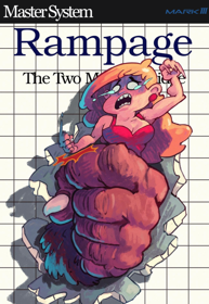 Rampage - Fanart - Box - Front