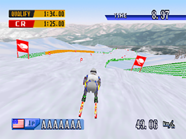 Nagano Winter Olympics '98 - Screenshot - Gameplay Image