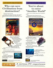 Indiana Jones and the Fate of Atlantis - Advertisement Flyer - Front