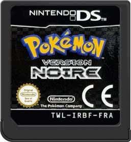 Pokémon Black Version - Cart - Front Image