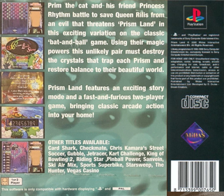 Prism Land - Box - Back Image