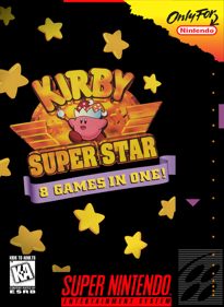 Kirby Super Star - Fanart - Box - Front