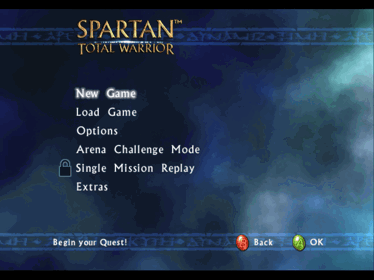 Spartan: Total Warrior - Screenshot - Game Select
