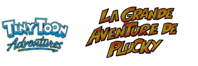 Tiny Toon Adventures: Plucky's Big Adventure - Clear Logo