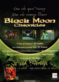 Black Moon Chronicles - Advertisement Flyer - Front