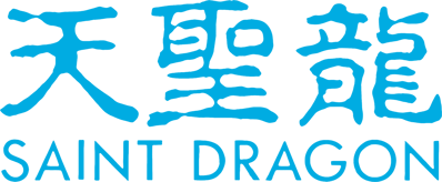Saint Dragon - Clear Logo