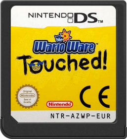 WarioWare: Touched! - Cart - Front