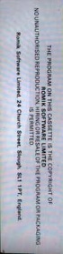 Space Fortress - Box - Back Image