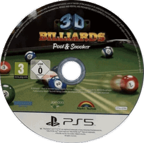 3D Billiards: Pool & Snooker Remastered - Disc