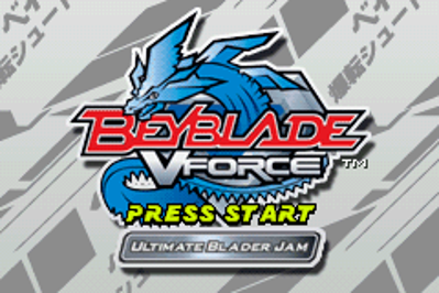 Beyblade VForce: Ultimate Blader Jam - Screenshot - Game Title