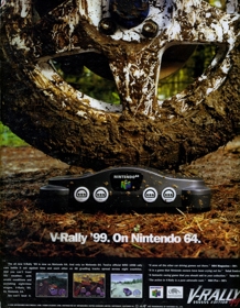 V-Rally Edition 99 - Advertisement Flyer - Front