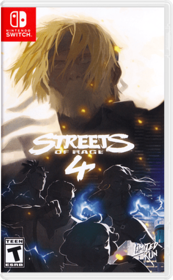 Streets of Rage 4 - Box - Front - Reconstructed