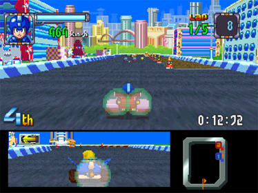 Mega Man Battle & Chase - Screenshot - Gameplay Image