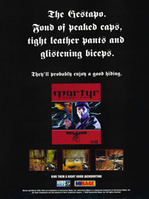 Mortyr: 2093-1944 - Advertisement Flyer - Front