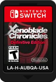 Xenoblade Chronicles: Definitive Edition - Cart - Front