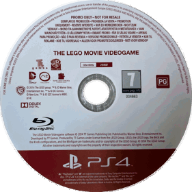 The LEGO Movie Videogame - Disc