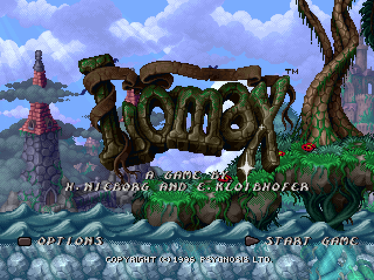 The Adventures of Lomax - Screenshot - Game Title Image