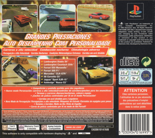 Need for Speed III: Hot Pursuit - Box - Back Image