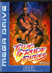 Two Crude Dudes - Fanart - Box - Front