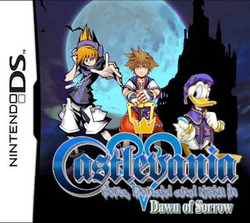 Castlevania: Sora, Donald & Neku in Dawn of Sorrow
