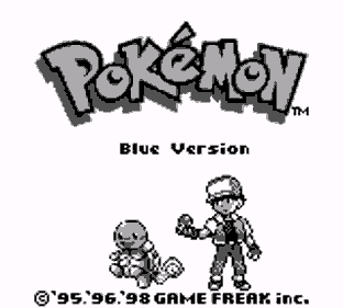 Pokémon Blue Version - Screenshot - Game Title
