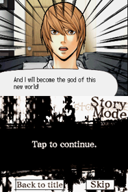 Death Note: Kira Game - Screenshot - Gameplay