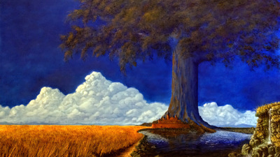 Faxanadu - Fanart - Background