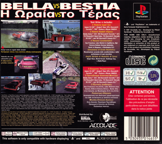 Test Drive 4 - Box - Back