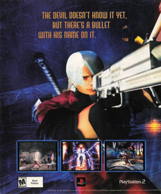Devil May Cry - Advertisement Flyer - Front