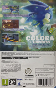 Sonic Colors: Ultimate - Box - Back