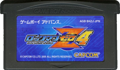 Mega Man Zero 4 - Cart - Front